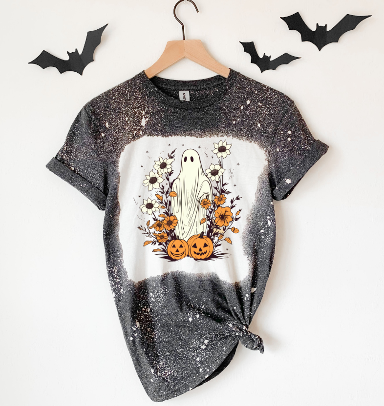 Boho Floral Ghost