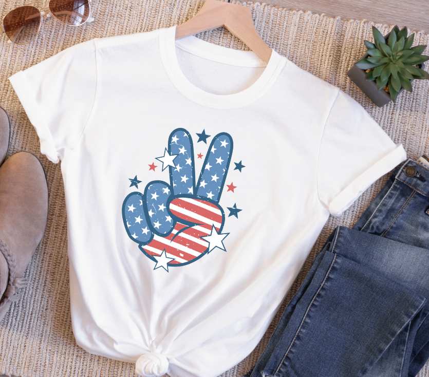 Peace (Stars And Stripes)