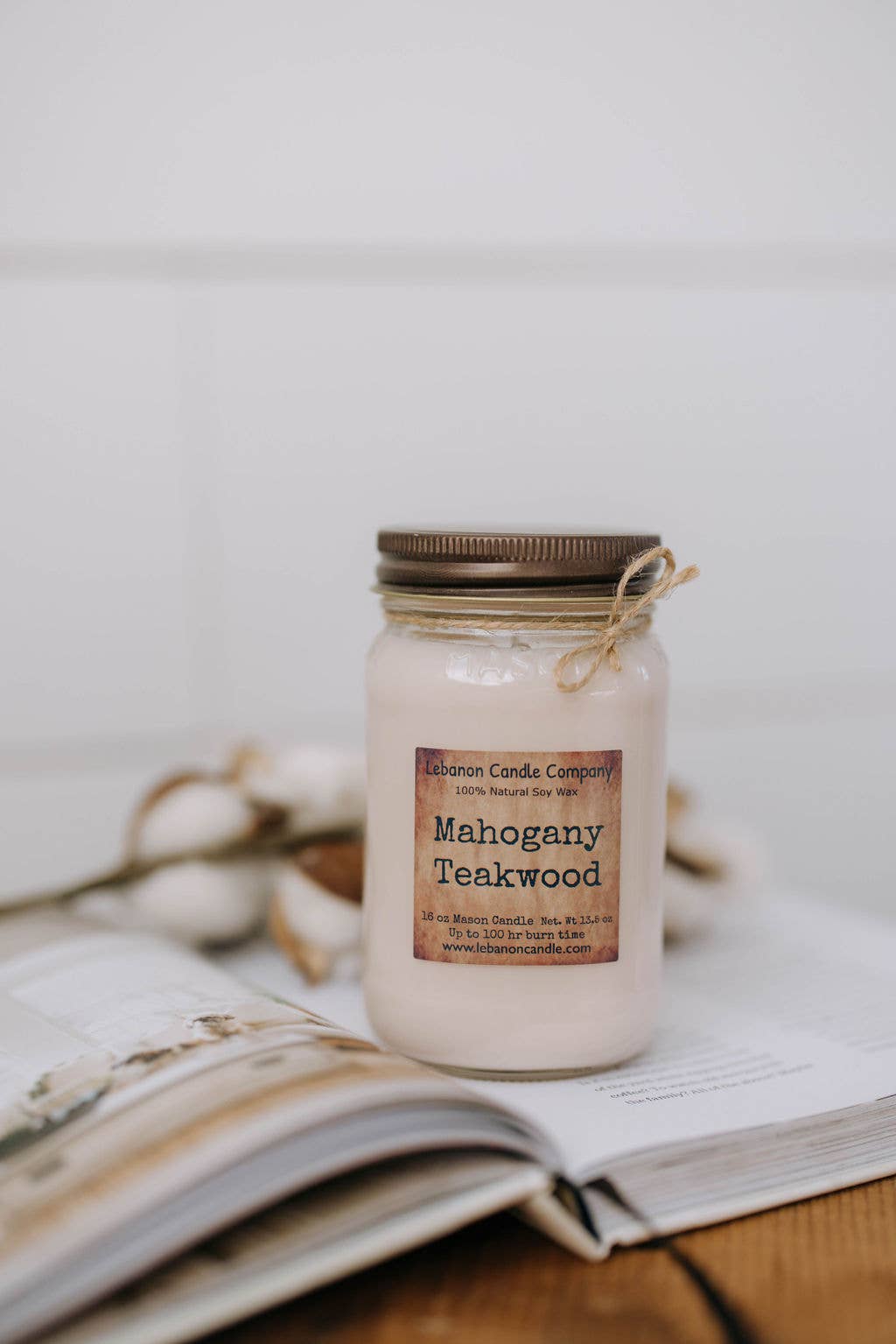 Mahogany Teakwood: Candle