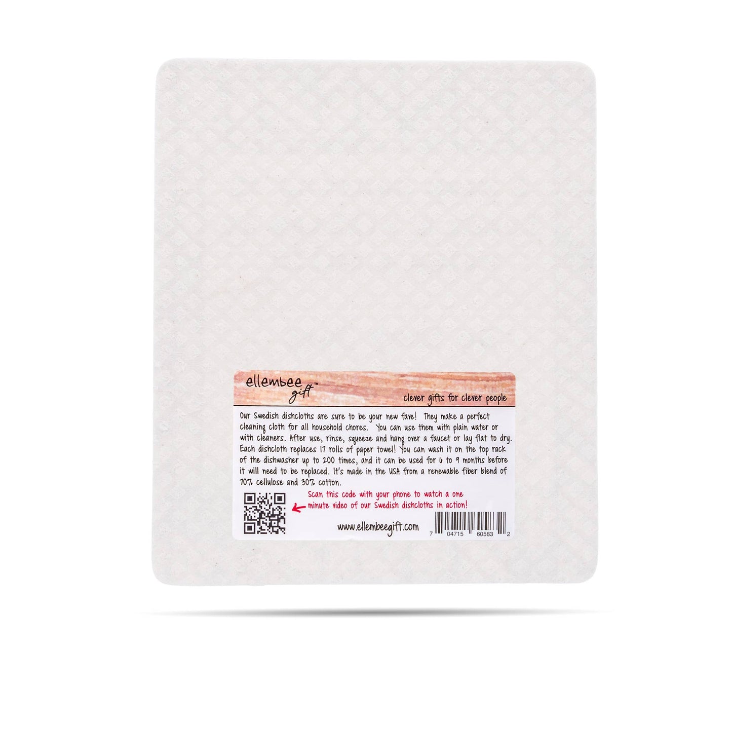 I wouldn't do anything for a Klondike Bar Swedish dishcloths
