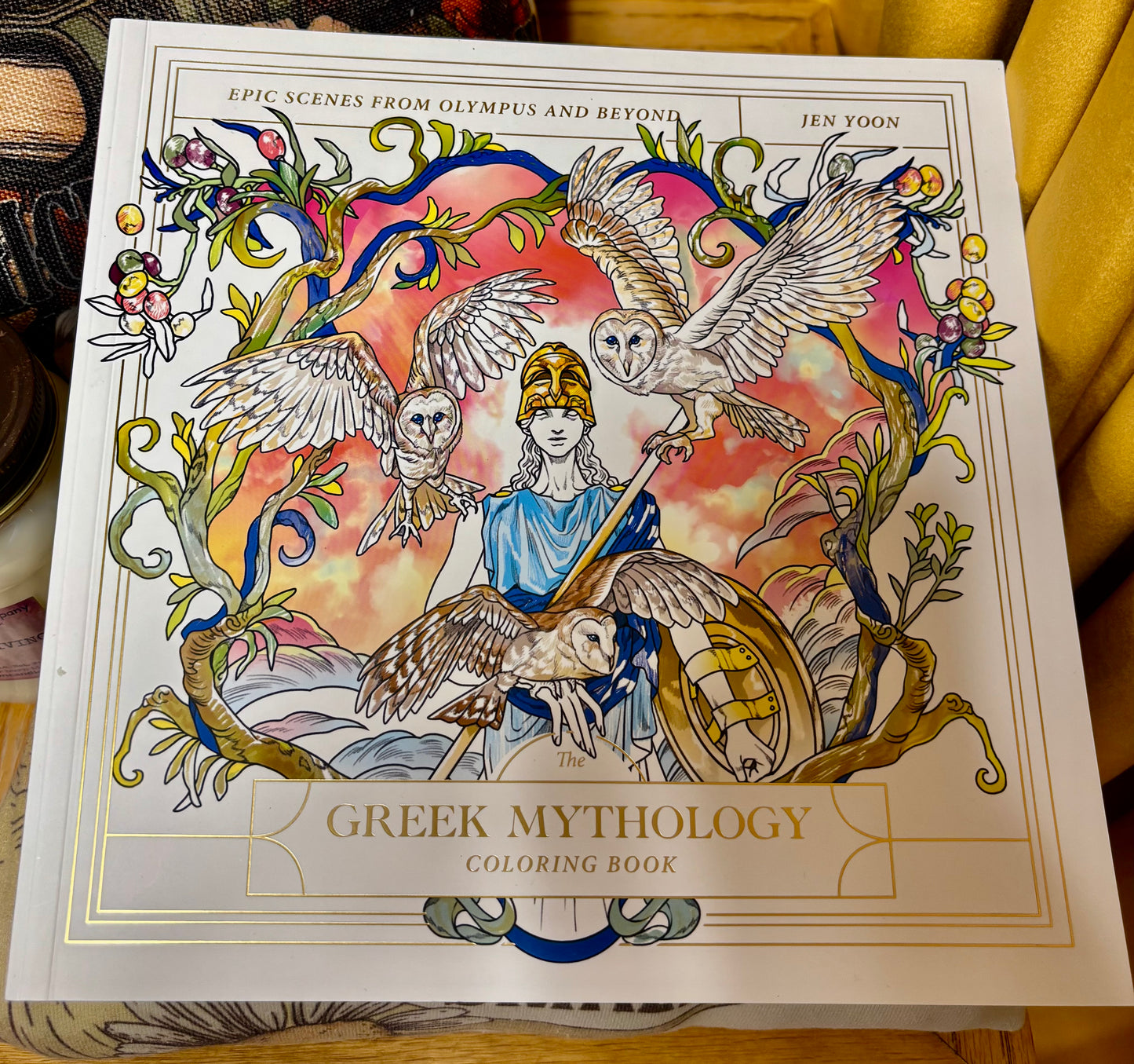 The Greek Mythology Coloring Book