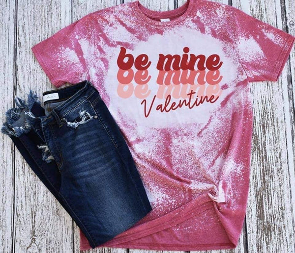 Retro Style Be Mine Valentine Tee