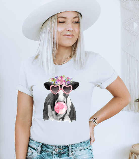 Bubble Gum Cow