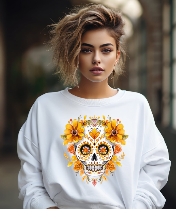 Marigold Sugar Skull