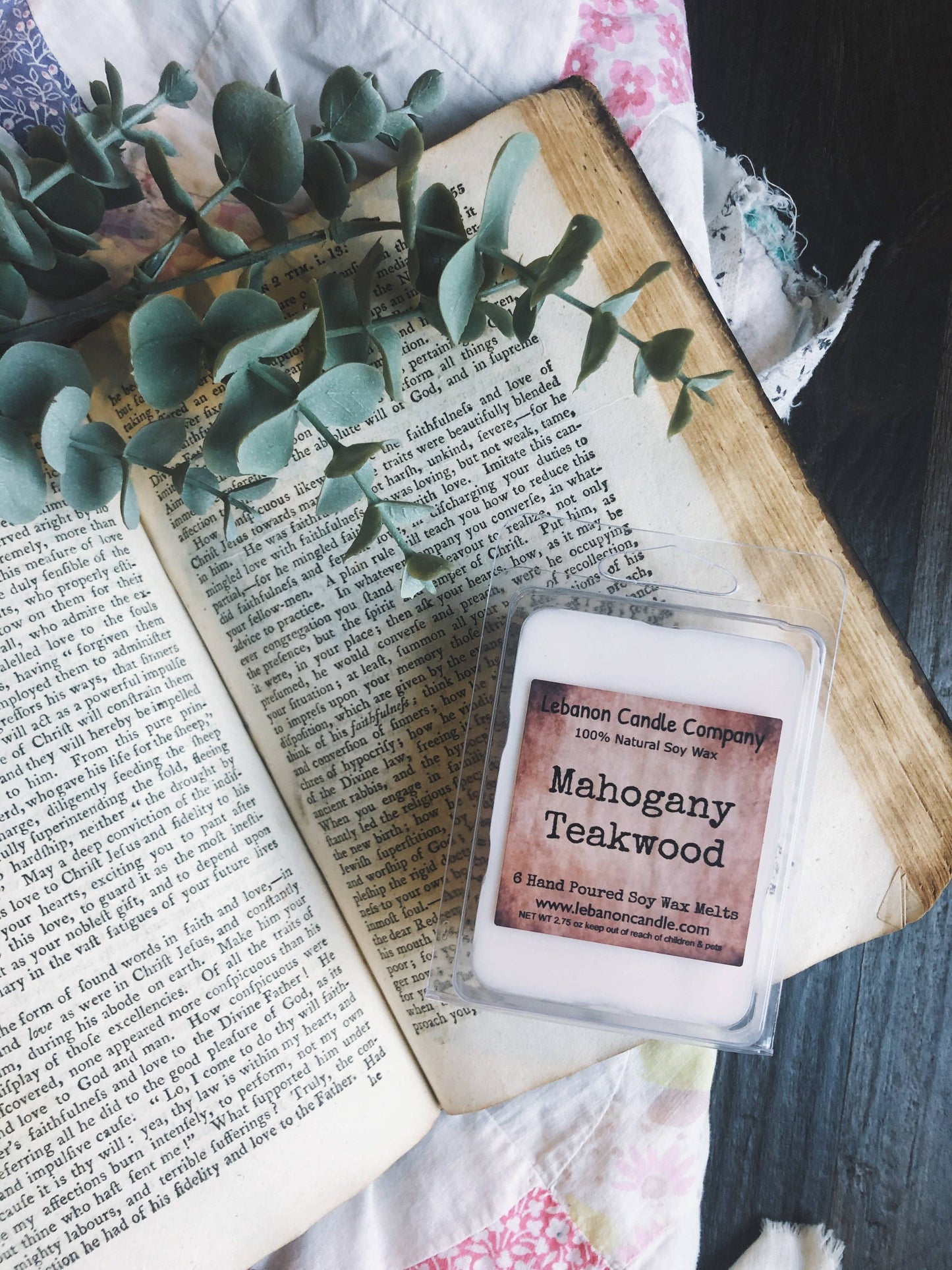 Mahogany Teakwood: Candle