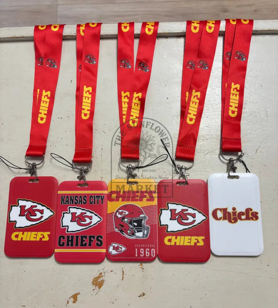 Chiefs Lanyard with Badge Holder