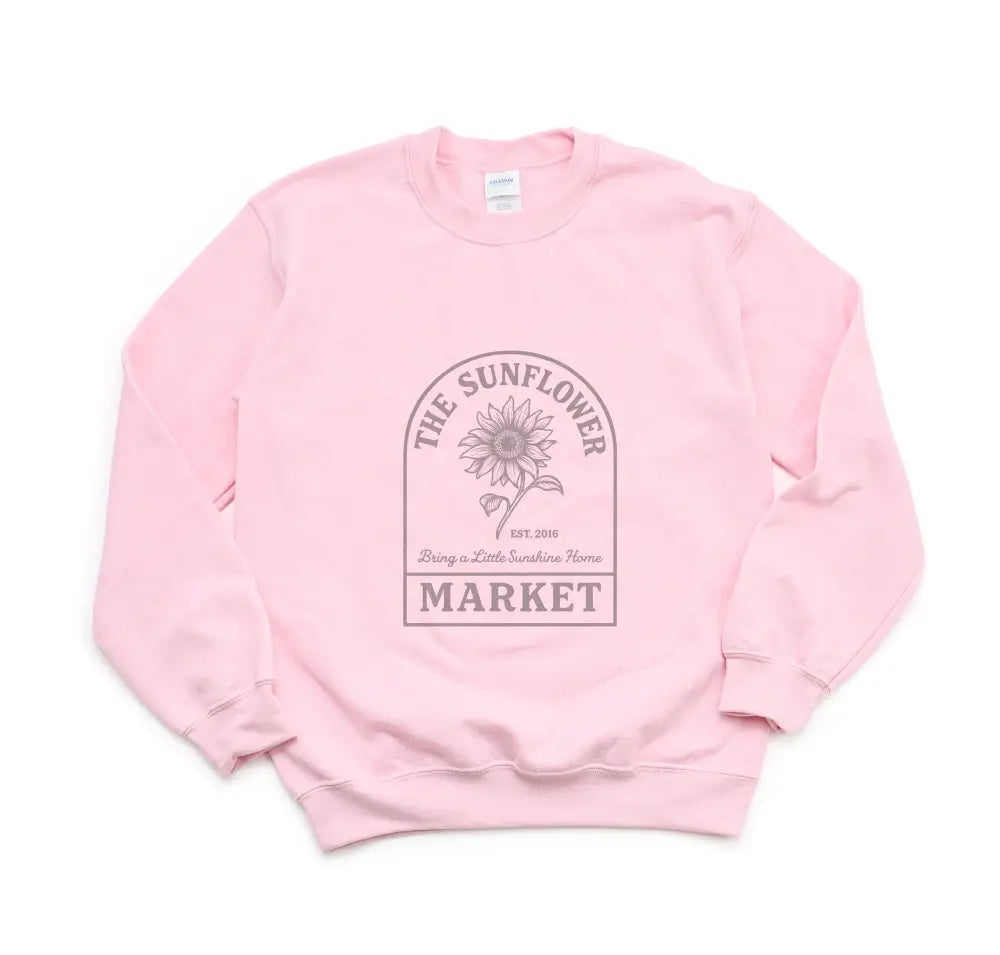 Roses Are Red - Small / Gildan Pink Crew