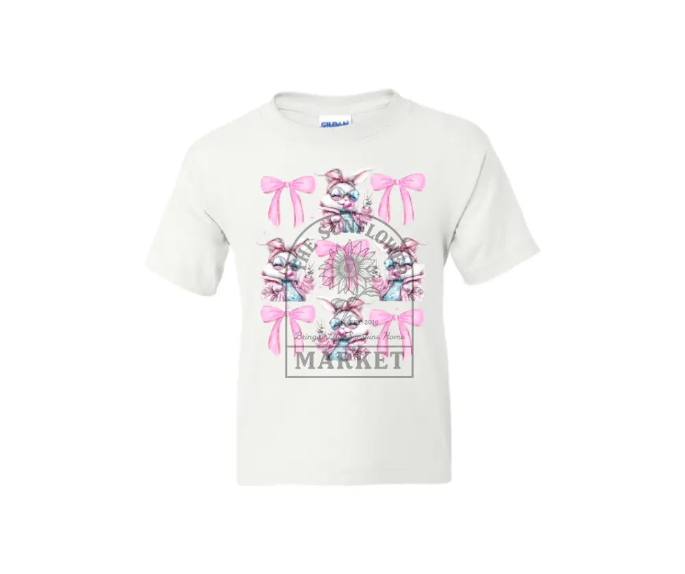 Easter Bunny Bows - graphic tees
