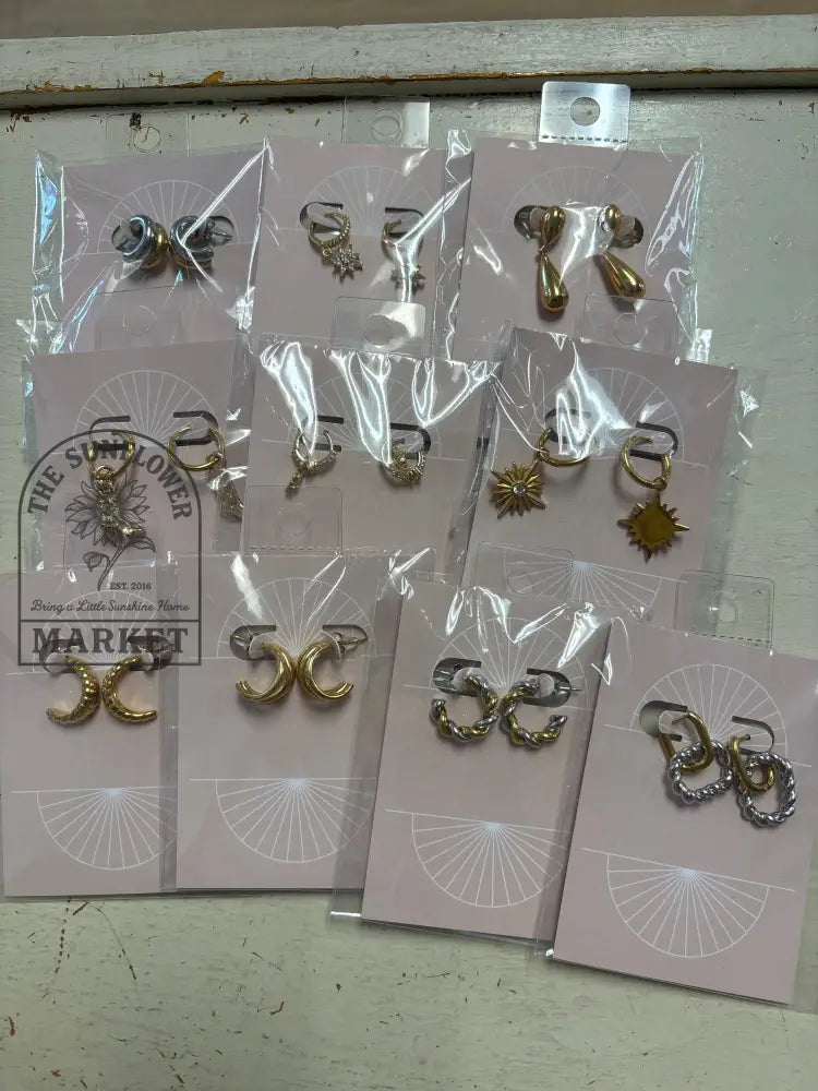 Gold Plated Earrings