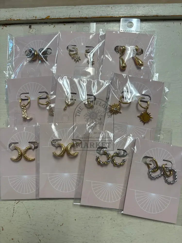 Gold Plated Earrings