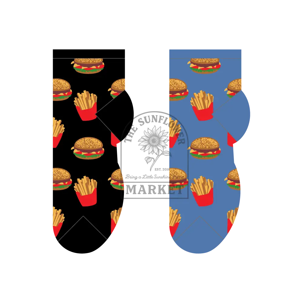 Hamburger & Fries