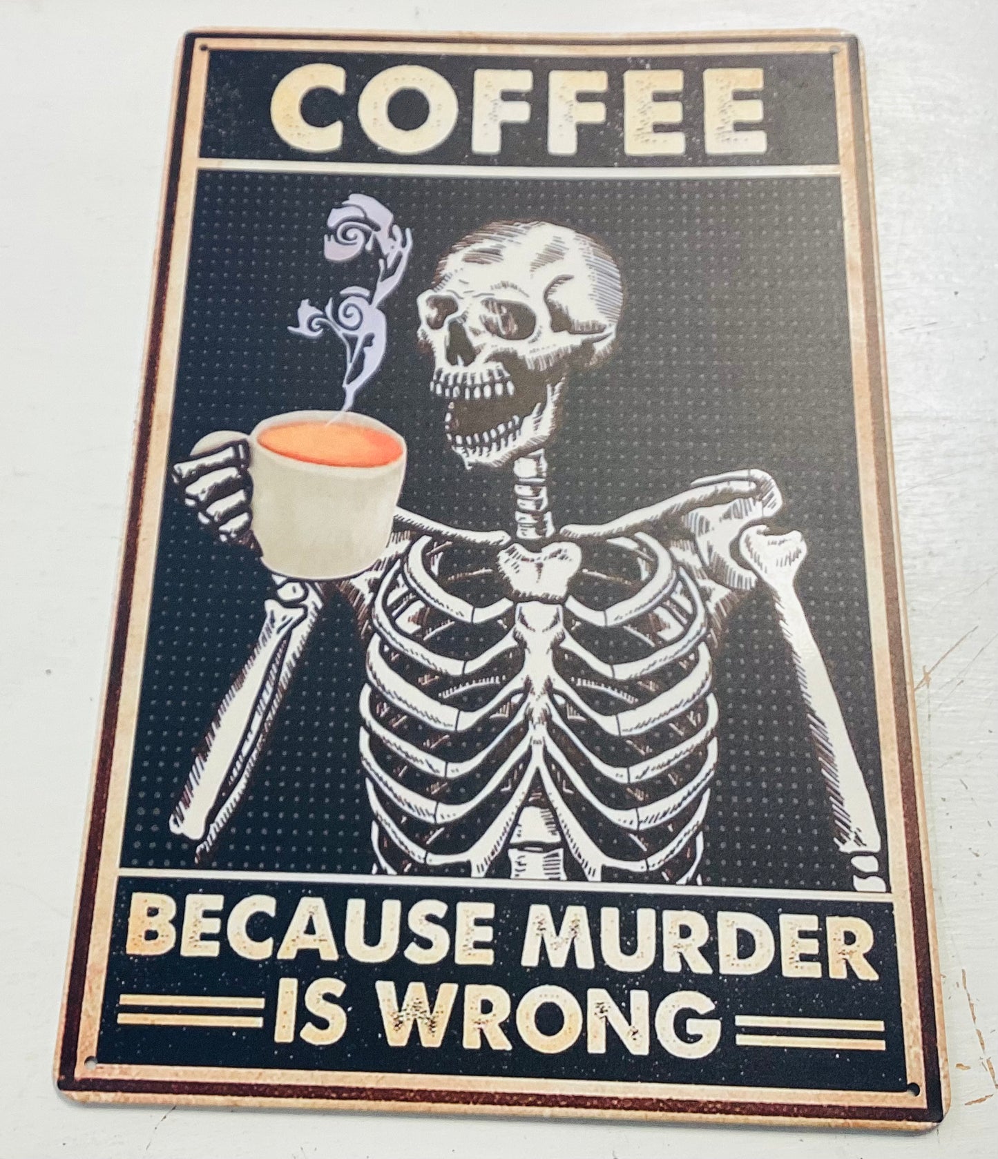 Metal signs