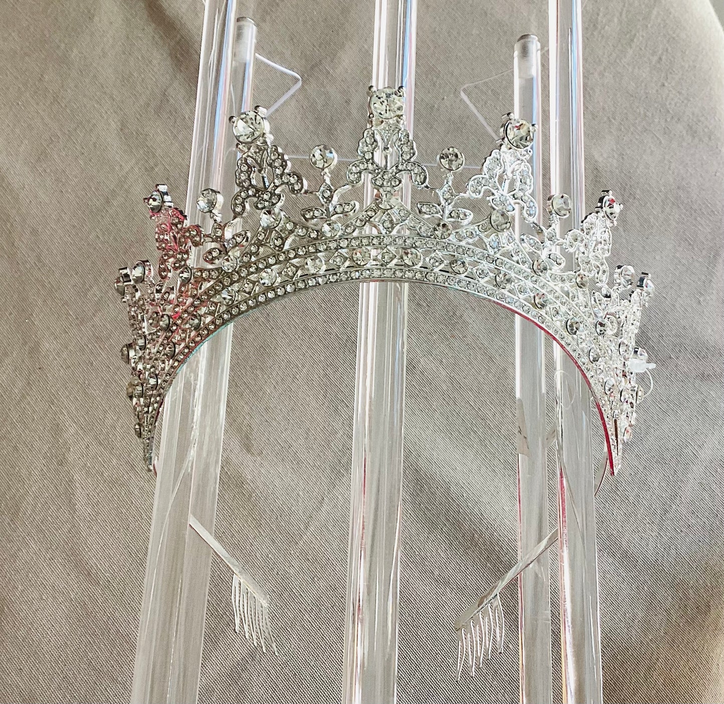 Spike Silver Tiara
