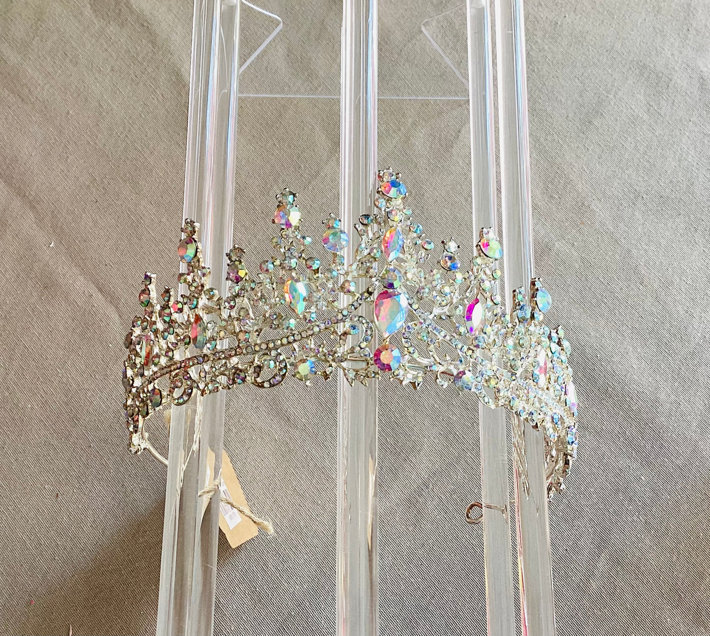 Colorful Silver Tiara