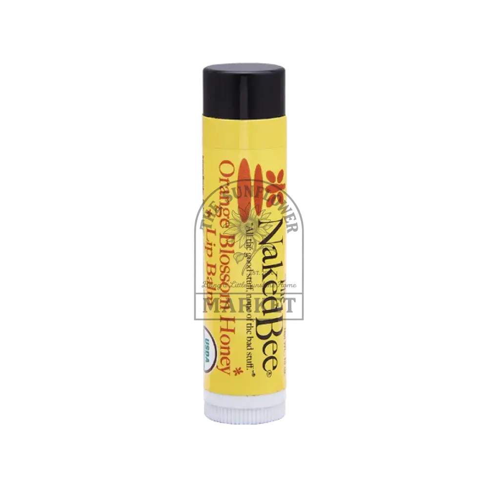 Naked Bee Lip Balm (Orange)