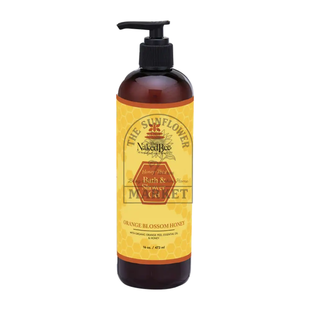 Naked Bee Shower Gel (Orange-16oz)