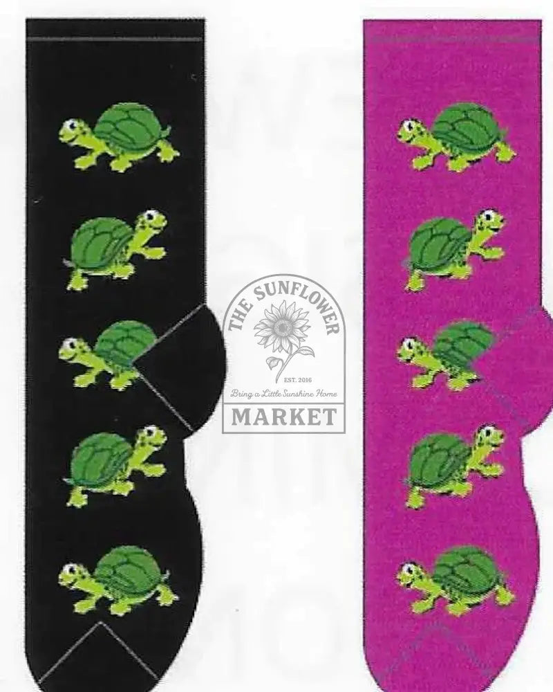 Turtle socks - Black