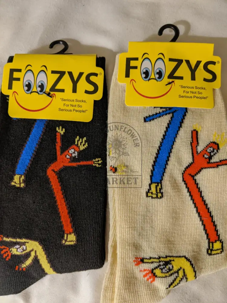 Wavy guy socks - Black