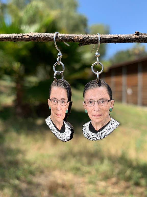Ruth Bader Ginsburg (RBG) Earrings