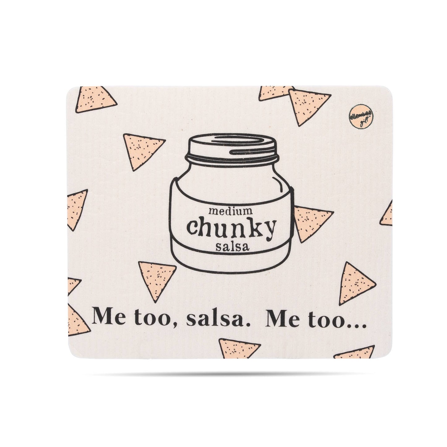 Me Too Salsa Me too | medium chunky salsa Swedish Dishcloth