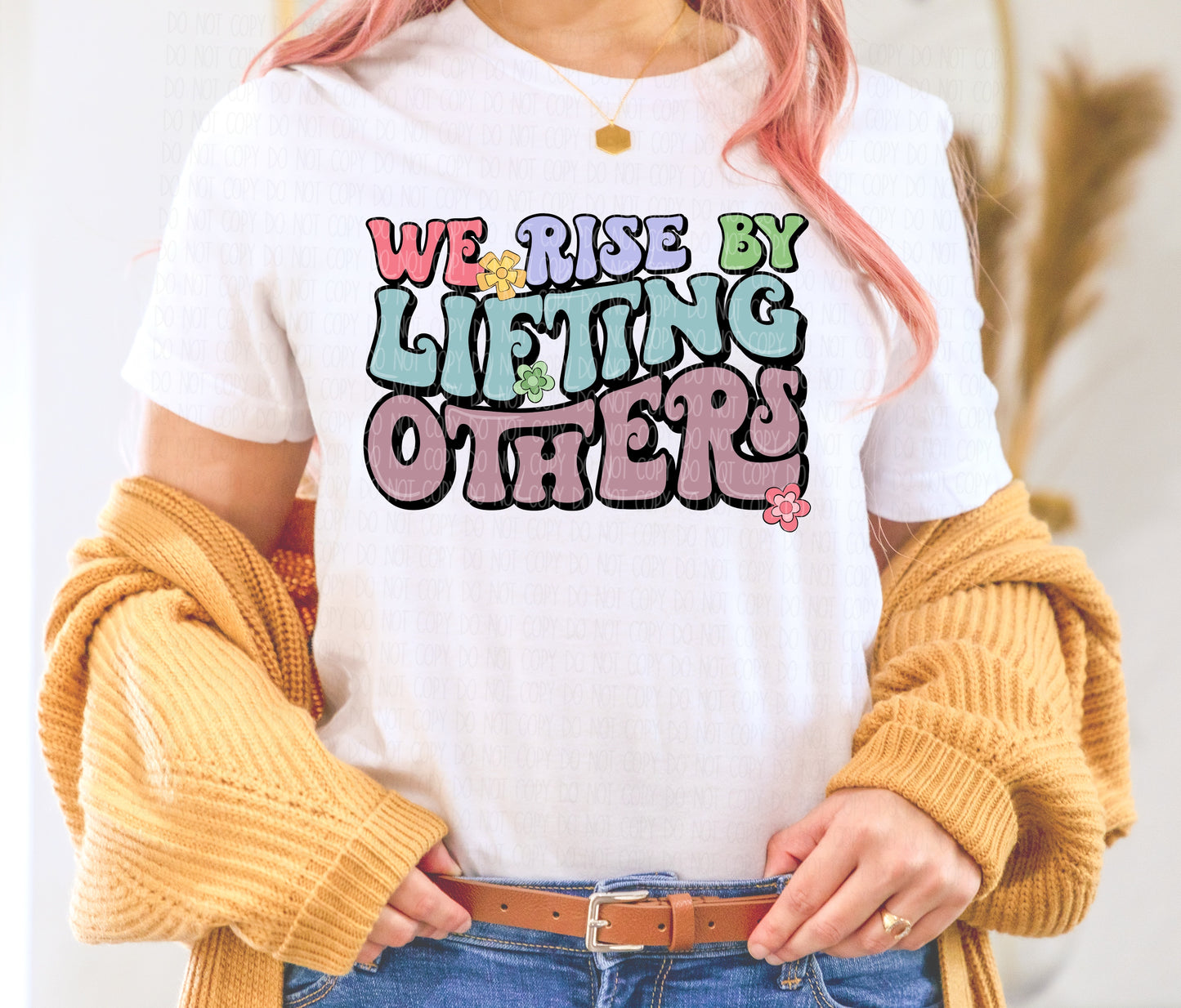 We rise by lifting others