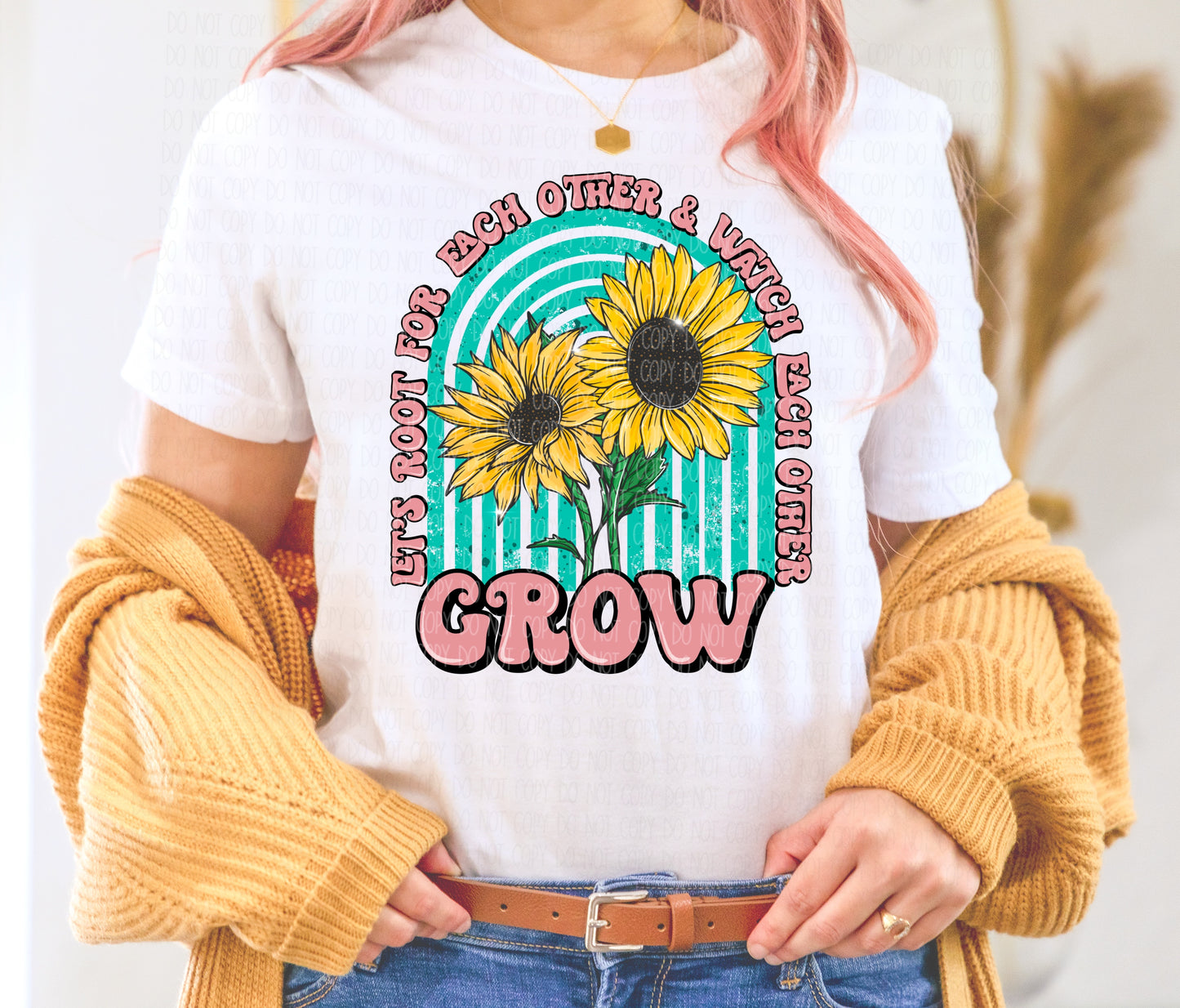 Let's root for each other and watch each other grow