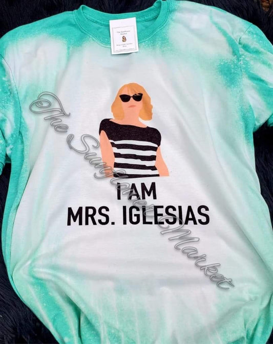 Bridesmaids Tee - I am Mrs. Iglesias