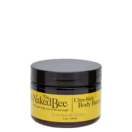 Naked Bee Body Butter (Coconut-3oz)