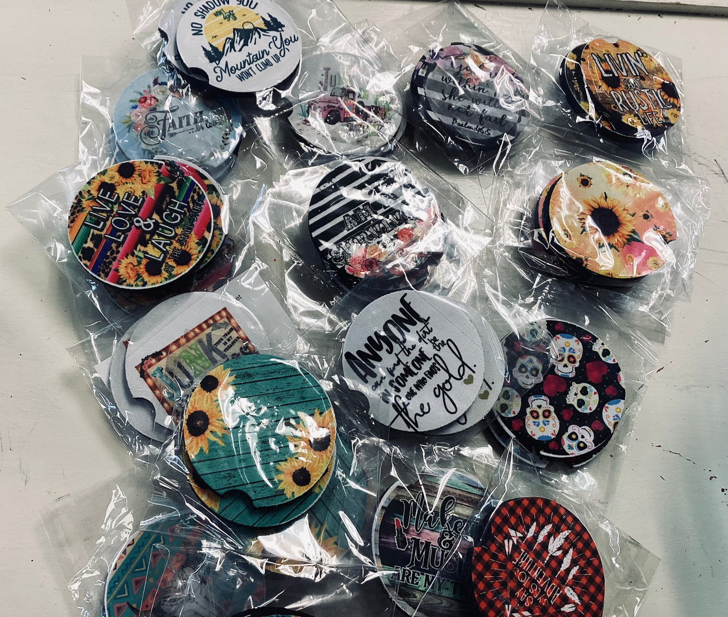 Car coasters