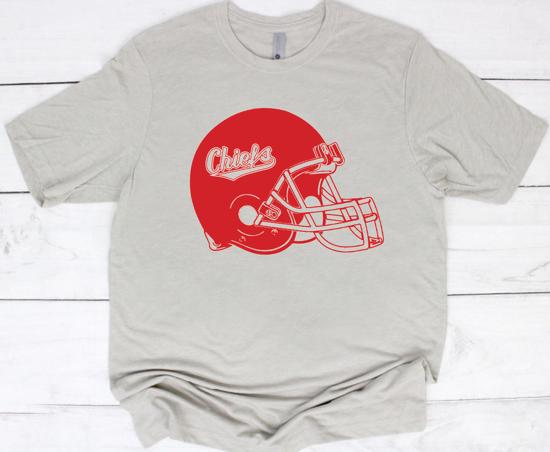 KC Chiefs Leopard Tee – The Sunflower Market