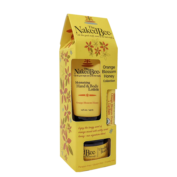 Naked Bee Gift Set (Orange)