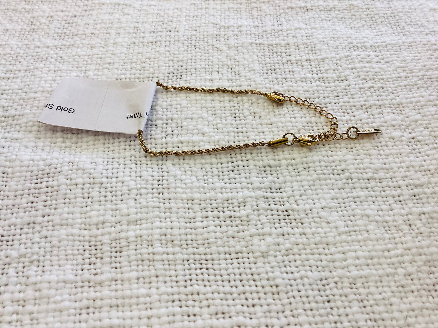 Gold Stainless Steel Bracelet