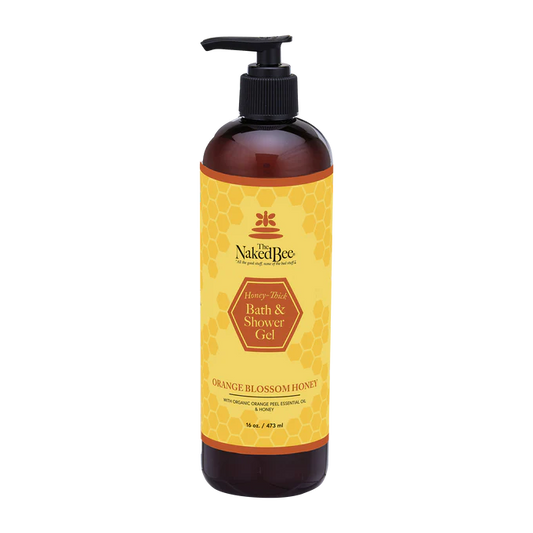 Naked Bee Shower Gel (Orange-16oz)