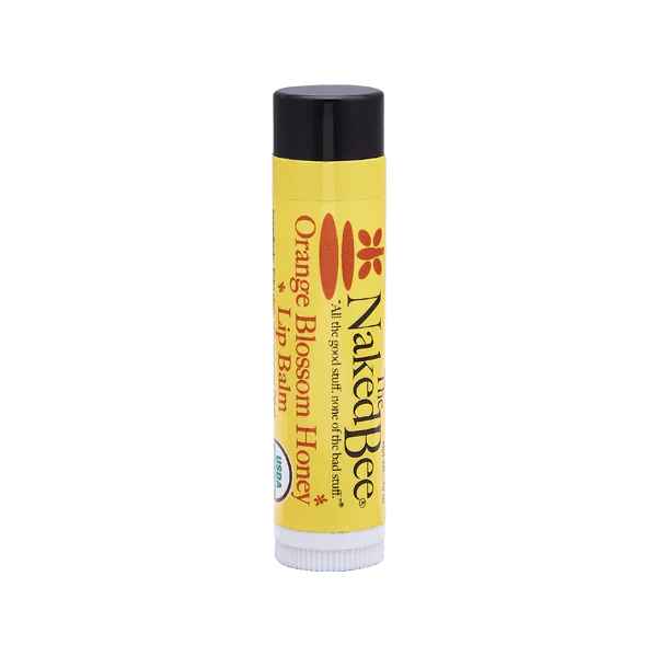 Naked Bee Lip Balm (Orange)