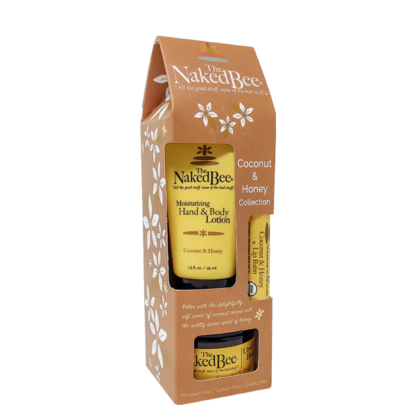 Naked Bee Gift Set (Coconut)