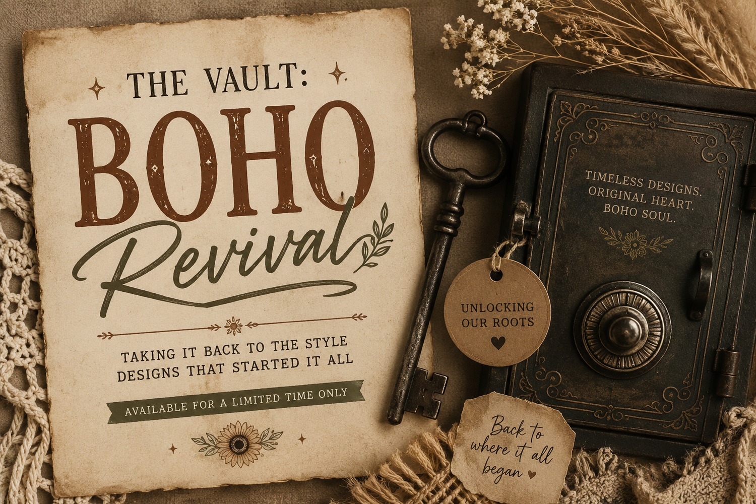 The Vault: Boho Revival 🤎   Opening 08/28/26