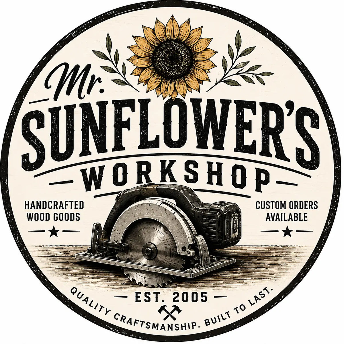 Mr. Sunflower’s Workshop