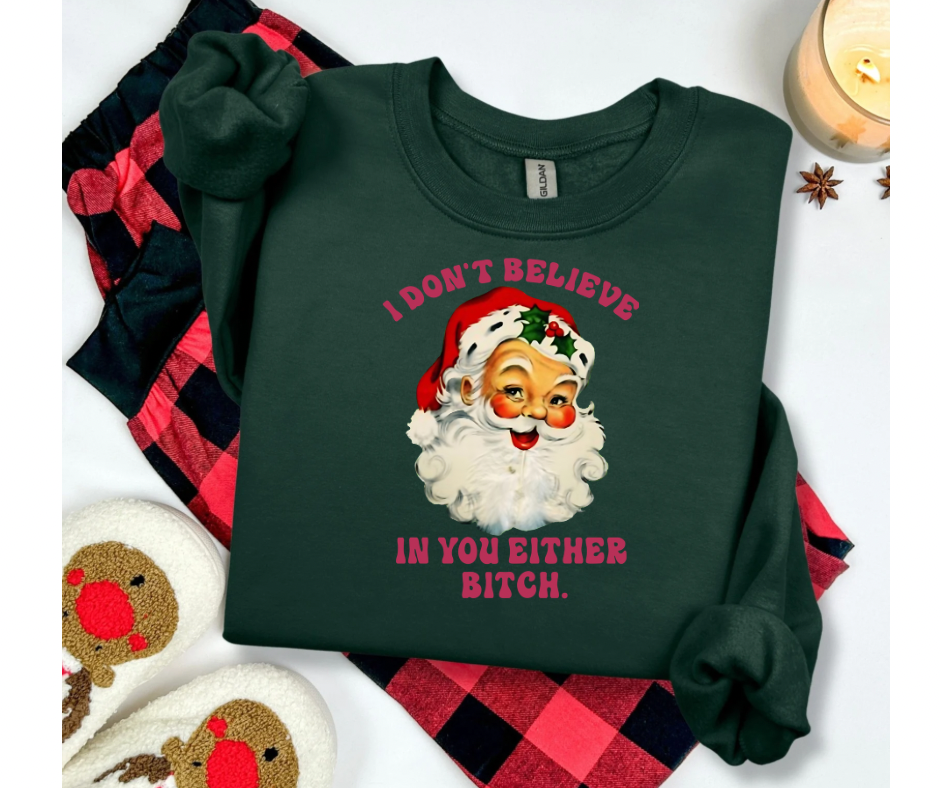 I Don’t Believe In You Either