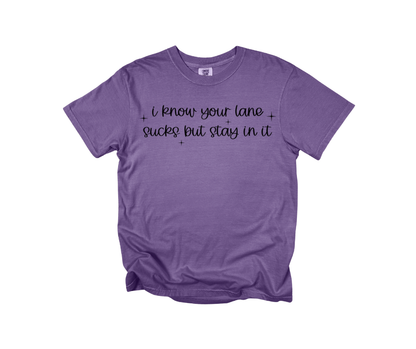 Your Lane Sucks but Stay in It