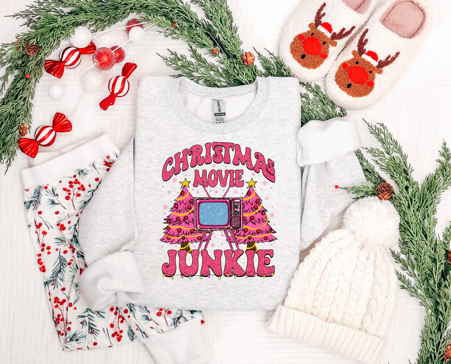 Christmas Junkie Pink