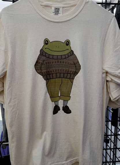 Frog in Sweater