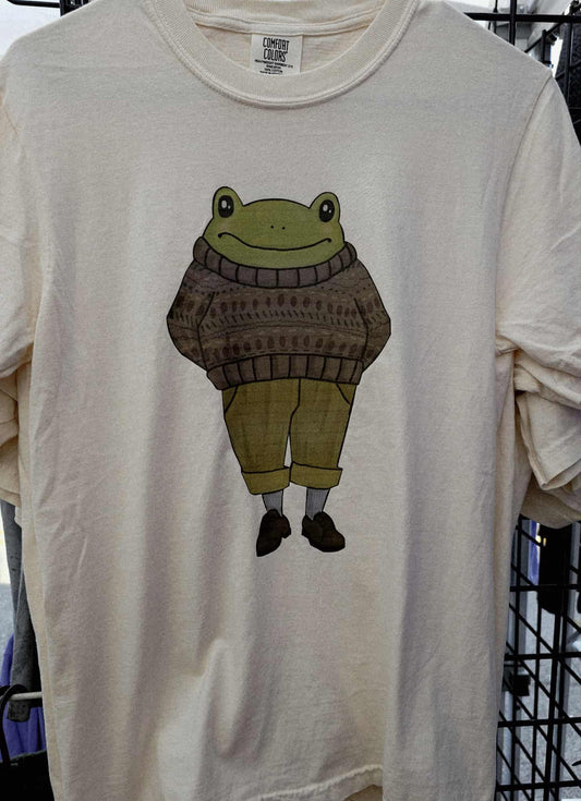 Frog in Sweater