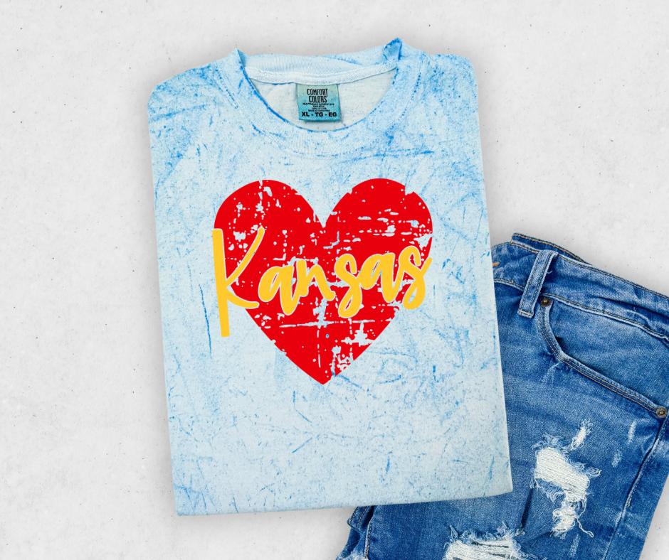 Kansas Red Heart