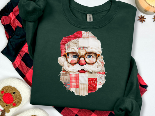 Patchwork Santa