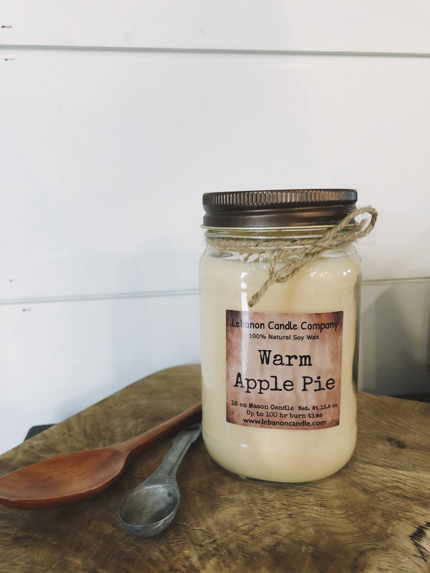 Warm Apple Pie: Candle