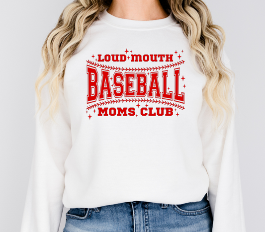 Loudmouth Baseball Mom