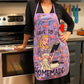 If I Have To Stir It's Homemade Oven Mitt Apron Funny: Apron / Purple