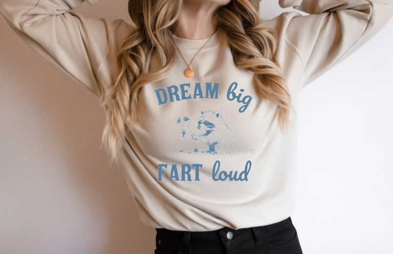 Dream Big Fart Loud