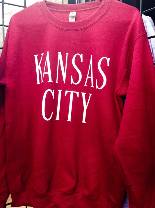 Kansas City White Letters 3