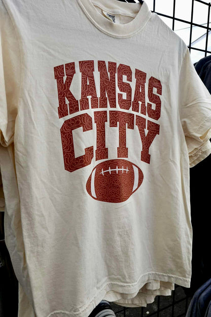 Kansas City Brown Letter Football